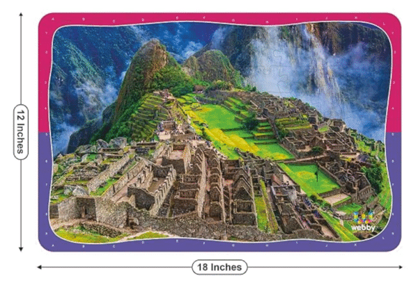 Webby Machu Picchu Wooden Jigsaw Puzzle, 108 Pieces