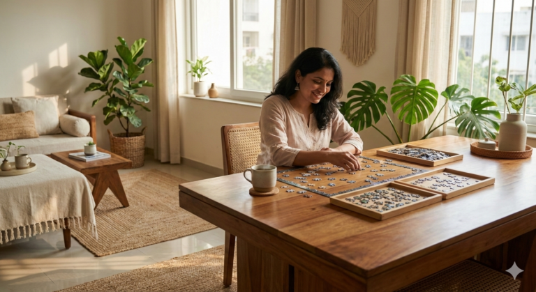 slow hobby jigsaw puzzles