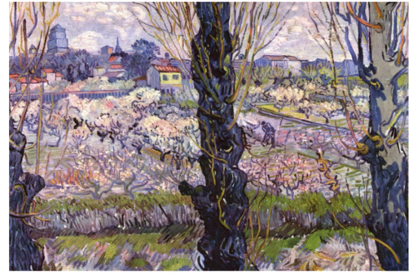 View of Arles-Vincent Van Gogh's Masterstrokes | Wooden Small Jigsaw Puzzle for Kids and Adults 5+ Years and Above | A5 Size-140 Pieces | Puzzle for Kids and Adults | Art Puzzle