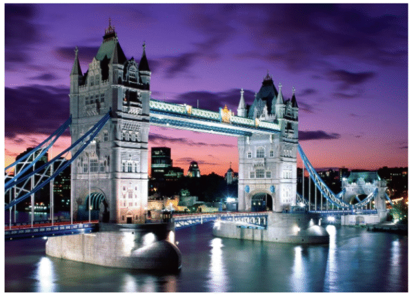 London Bridge Tower Jigsaw Puzzle 500 pieces