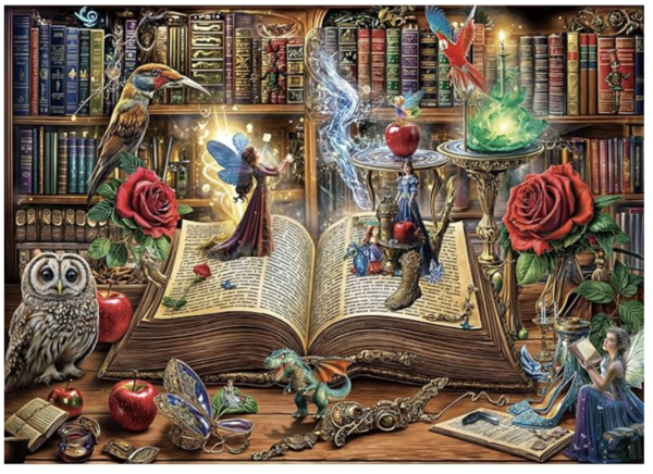 Spellbook - 1000 Piece Jigsaw Puzzle