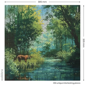 Kanha Tiger Reserve - Jigsaw Puzzle - OOBHRA - 256 Pieces