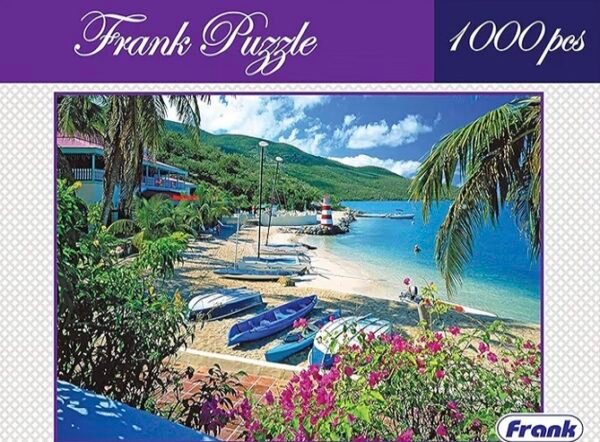 Frank North Sound, Virgin Gorda 1000 Piece Jigsaw Puzzle