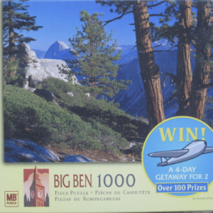 MB Milton Bradley Big Ben 1000 pc puzzle YOSEMITE NATIONAL PARK, CA