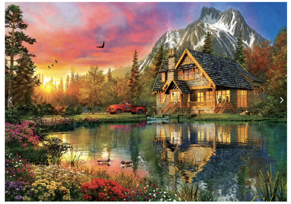 Four Seasons In One Moment – 2000 Piece Jigsaw Puzzle (Art Puzzle)
