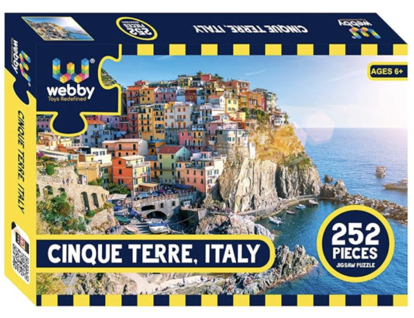 Webby Cinque Terre, Italy, Jigsaw Puzzle, 252 Pieces