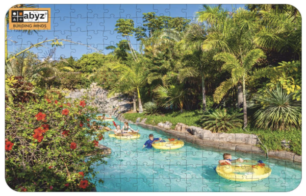 ABYZ Wooden Jigsaw Siam Park Spain Puzzle with 252-Pieces
