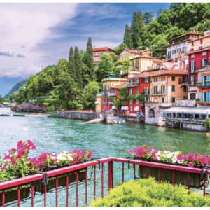 Lake Como, Italy Jigsaw Puzzle for Kids and Adults (500 Pieces)